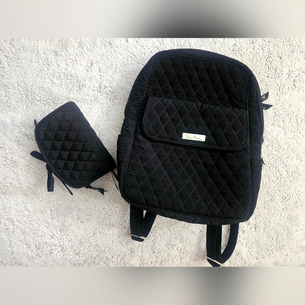 Vera Bradley backpack and case